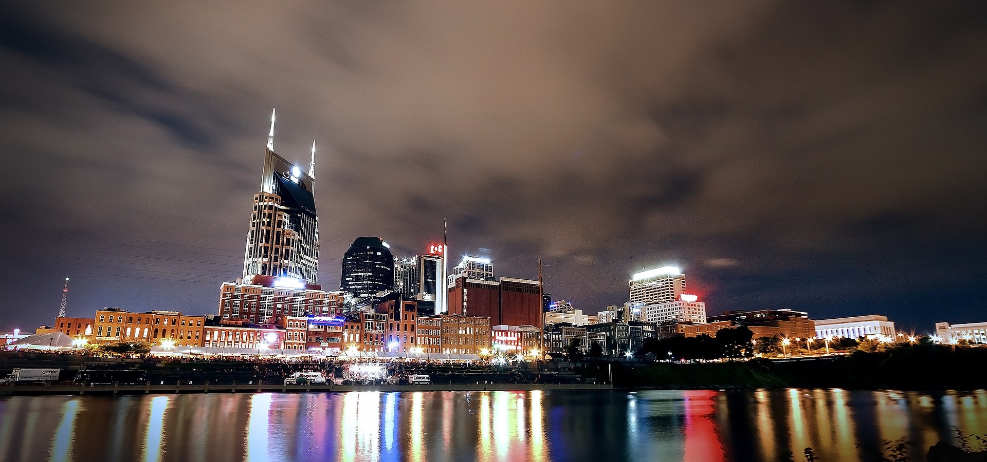Skyline of Nashville, TN the home for RLS' second freight brokerage office